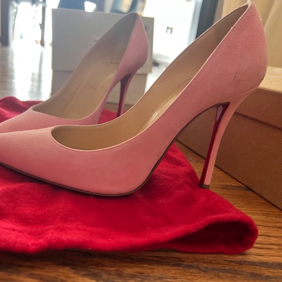 Christian Louboutin Decoltish 100 suede dolly - Picture 3 of 6
